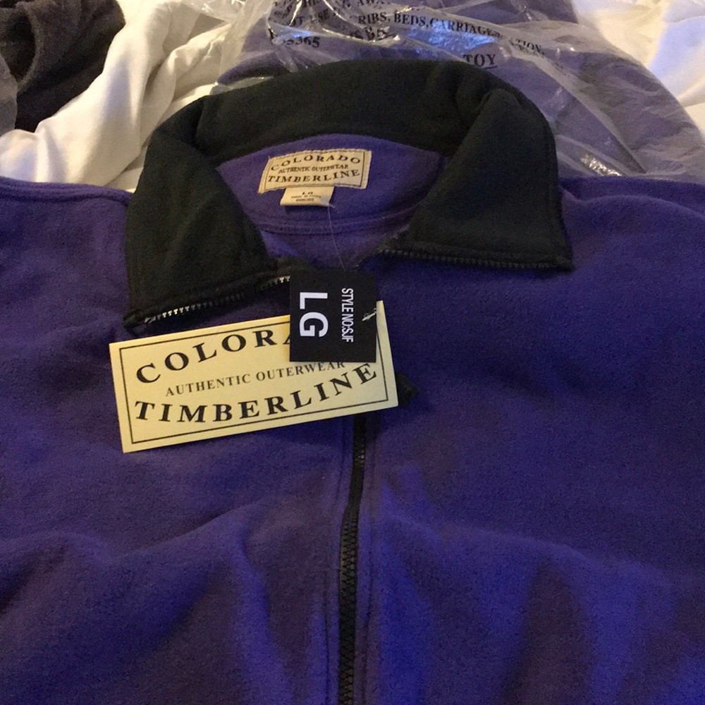 Colorado Timberline coats large purple and new